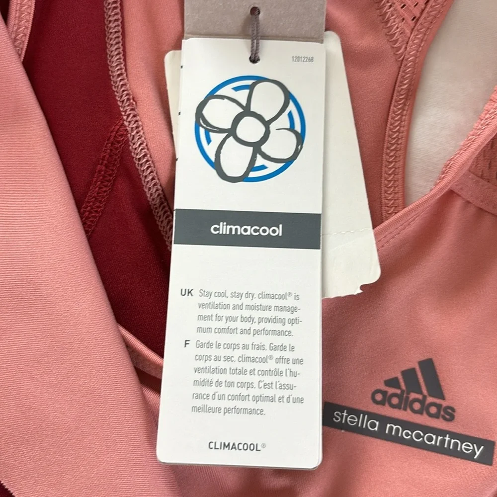NWT Adidas by Stella McCartney Barricade Asymmetrical Tank Top XS Women’s - Picture 12 of 16